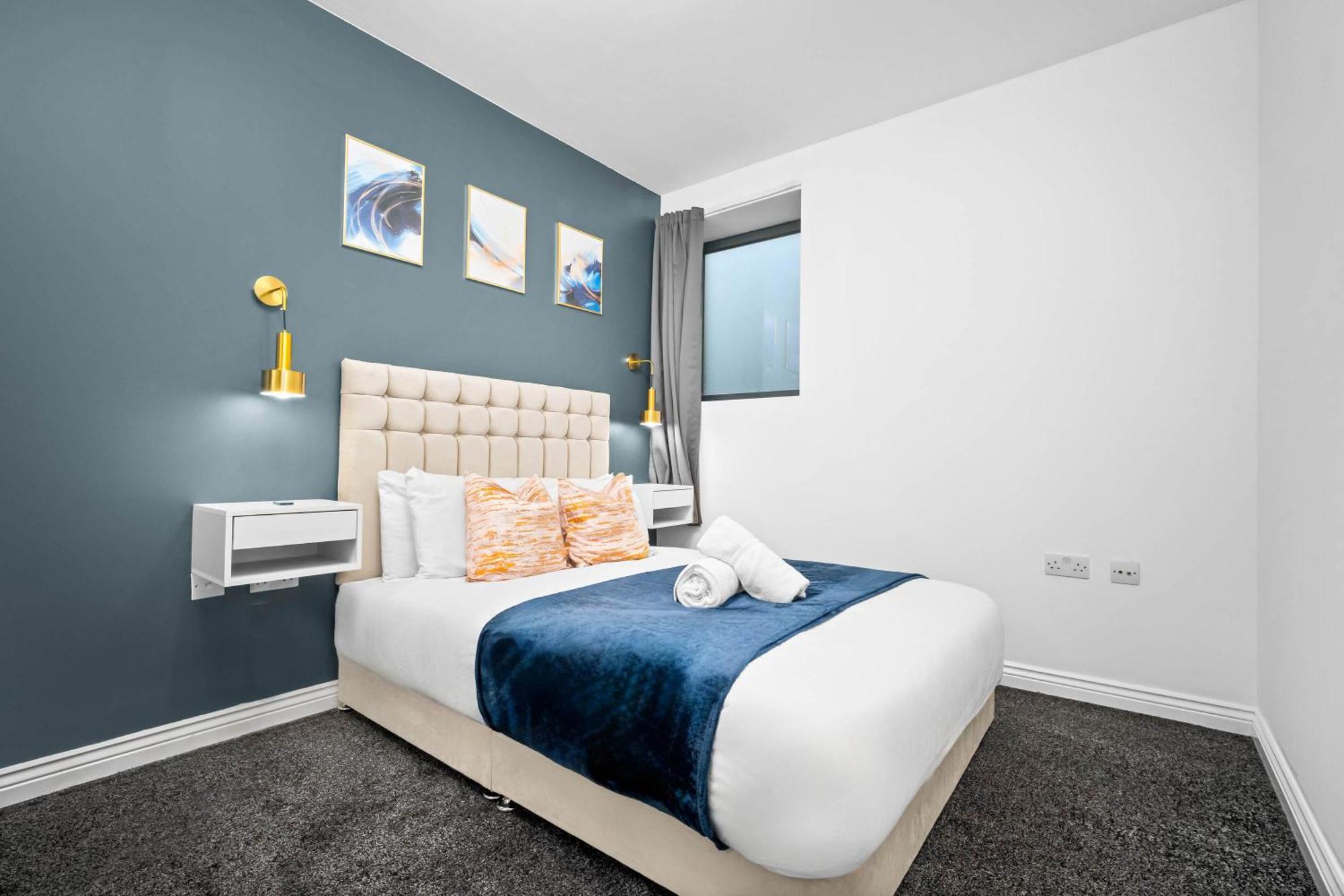 Luxury Two Bedroom Apartment - City Ceentre - Balcony - Jq - Netflix & Wifi - 11B Бирмингем Экстерьер фото