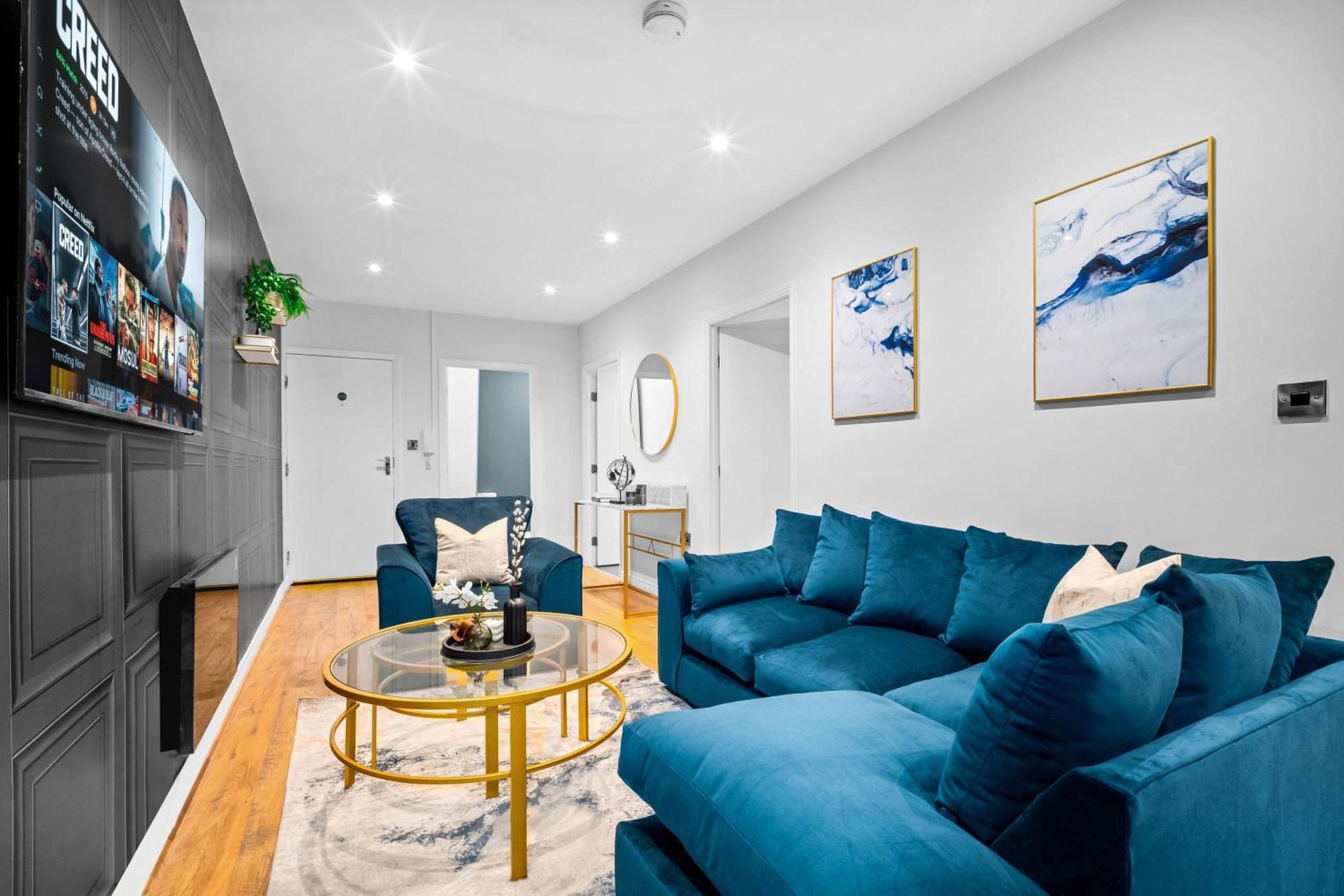Luxury Two Bedroom Apartment - City Ceentre - Balcony - Jq - Netflix & Wifi - 11B Бирмингем Экстерьер фото